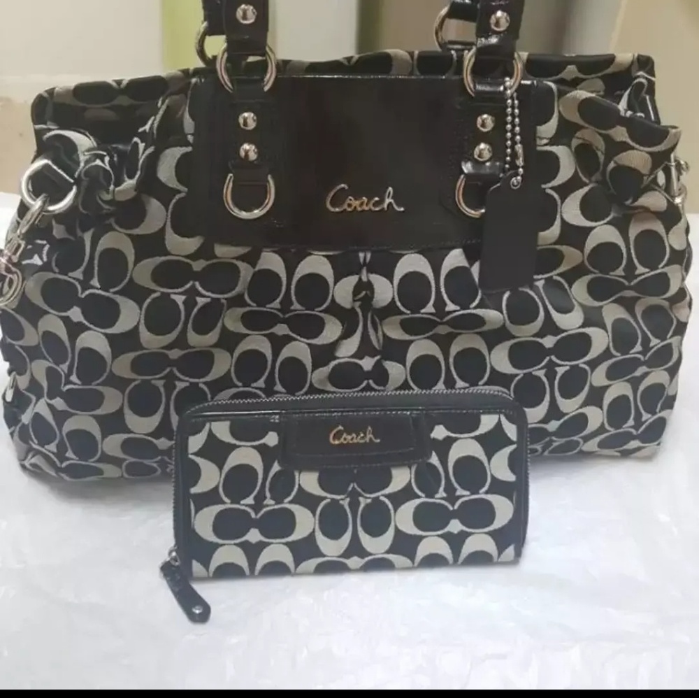 Coach Ashley CarryAll & Wallet